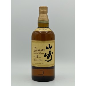 【市面稀有】三得利 山崎 12年 單一麥芽日本威士忌（無盒/裸瓶版）700ML 43%